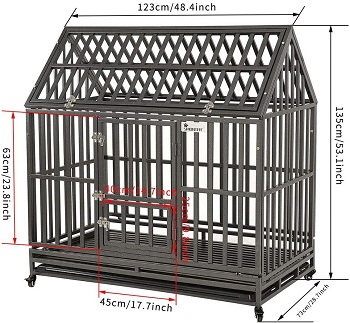 Smonter Heavy Duty Dog Cage House