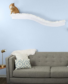 The Refined Feline Floating Shelves Cat Tree