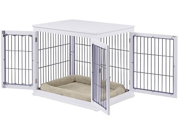 Unipaws Pet Crate End Table