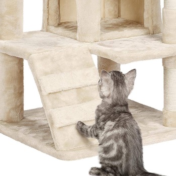 Yaheetech 51in Cat Tree Tower House Play