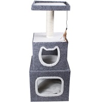 BEST CARPETED 2 STORY CAT CONDO summary