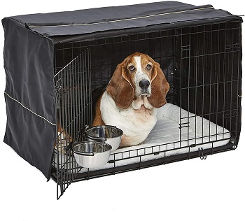 BEST FOR PUPPIES 36 INCH CRATE WITH DIVIDER