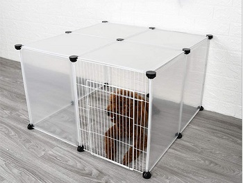 BEST FOR PUPPIES CLEAR DOG CAGE