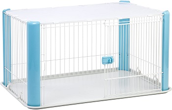 BEST MEDIUM BLUE DOG CRATE