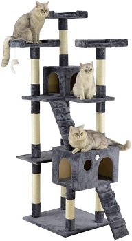 BEST MODERN 6 FOOT CAT TREE