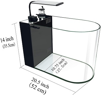 BEST SALTWATER 13 GALLON FISH TANK