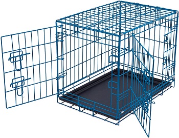 BEST SMALL BLUE DOG CRATE