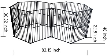 Lemka Heavy Duty Dog Playpen