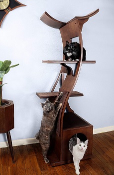 The Refined Feline Cat Tower