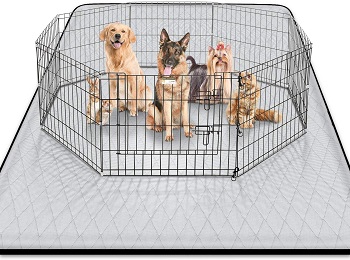 BEST FOR PUPPIES NON SLIP MAT FOR UNDER DOG CRATE