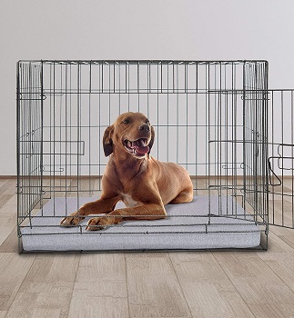 BEST LARGE MEMORY FOAM DOG CRATE PAD