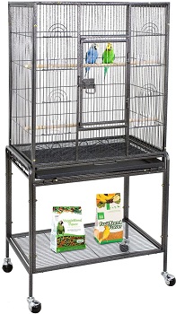 BEST LARGE PARAKEET BIRD CAGE WITH STAND