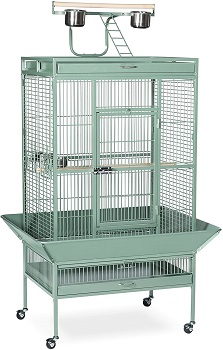 BEST METAL VINTAGE WROUGHT IRON BIRD CAGE