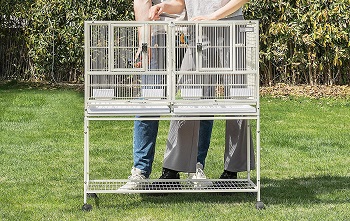 BEST ON WHEELS PARAKEET BREEDING CAGE