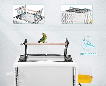 BEST PLASTIC SMALL BUDGIE CAGE