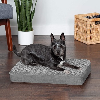 BEST SMALL ORTHOPEDIC DOG CRATE BED