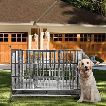 Confote 48” Heavy Duty Dog Cage