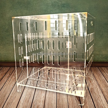 Lucite Acrylic Dog Crate