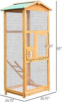 PawHut Large Outdoor Aviary