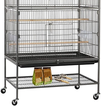 Topeakmart Wrought Iron Large Cage