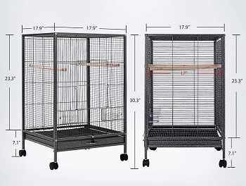 Vivohime Bird Cage Wrought Iron