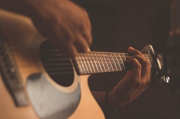 guitar playing