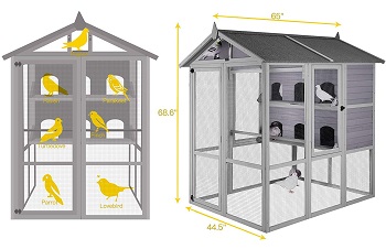 Aivituvin Large Pigeons Cage