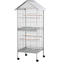 BEST BUDGIE WHITE CAGE WITH STAND Summary