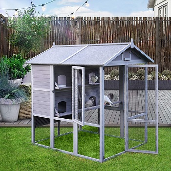 BEST OUTDOOR LARGE WOODEN BIRD CAGE