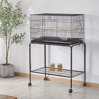 BEST PARAKEET SMALL BIRD CAGE WITH STAND