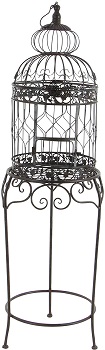 BEST WITH STAND LARGE DECORATIVE BIRD CAGE