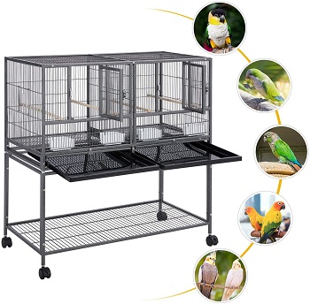 BEST WITH STAND LARGE METAL BIRD CAGE