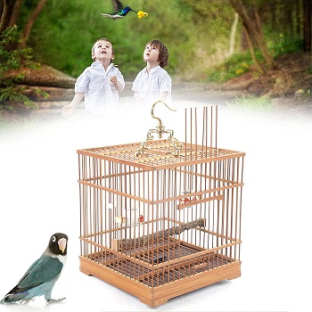 BEST WOODEN LARGE DECORATIVE BIRD CAGE