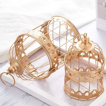 Longble Round Wedding Birdcages