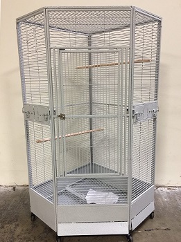 McCage Large Corner Parrot Cage