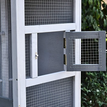 Pawhut Wood Bird Cage