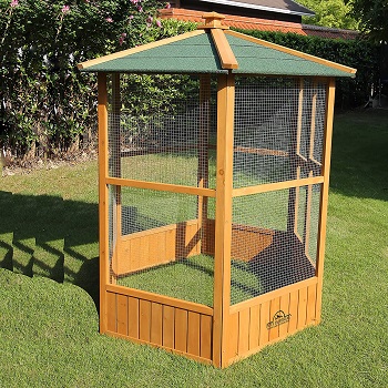 Pets Imperial Stunning Wooden Bird Aviary