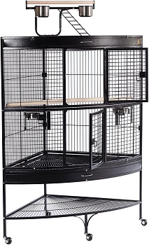 Prevue Hendryx Corner Parrot Cage