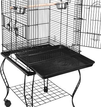 Super Deal Rolling Bird Cage