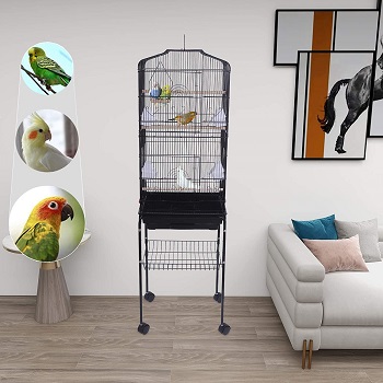 Yjjt Bird House Pole Cage