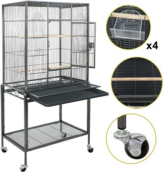 Zeny Bird Cage With Stand