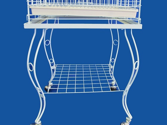 white-bird-cage-with-stand