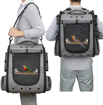 BEST COCKATIEL AIRLINE APPROVED BIRD CARRIER