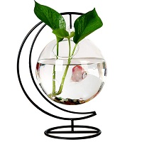 BEST DECORATION ROUND FISH TANK WITH A STAND summary