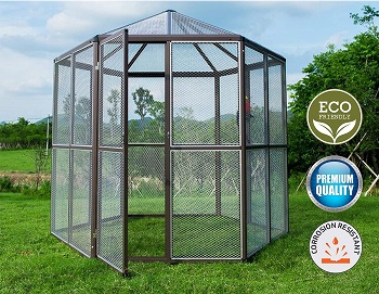 BEST LARGE PARROT ENCLOSURE