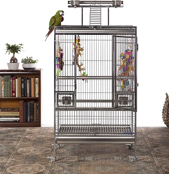 BEST LARGE STAINLESS STEEL PARROT CAGE