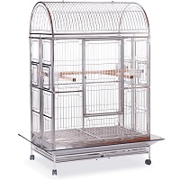 BEST ON WHEELS STAINLESS STEEL MACAW CAGE Summary