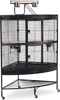 BEST SMALL CORNER PARROT CAGE