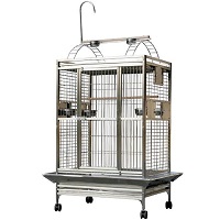 BEST WITH STAND STAINLESS STEEL MACAW CAGE Summary