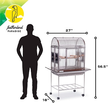 Featherland Paradise Stainless Bird Cage